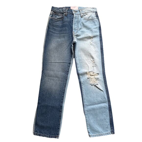 Revice Denim Jeans Two Tone Button Fly Size 25 USA - Picture 1 of 9